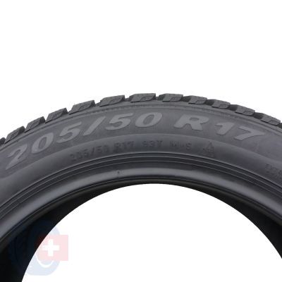 7. 4 x PIRELLI 205/50 R17 93T XL Cinturato Winter Zima 2018 Jak Nowe