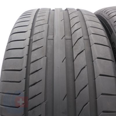 2. Opony 255/40 R19 2x CONTINENTAL 100Y XL ContiSportContact 5P A0 Letnie 2023 6,5mm