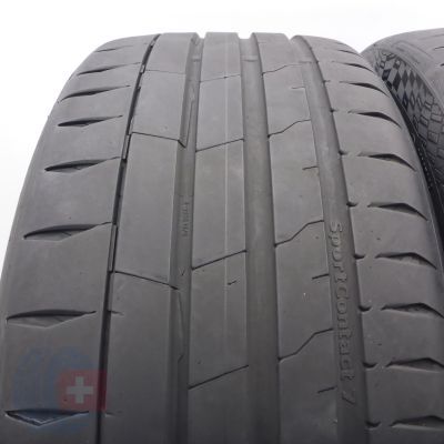 2. Opony 225/40 R19 2x CONTINENTAL 93Y XL SportContact 7 Letnie 2023, 2024 5,8-6,8mm