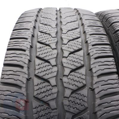 3. Opony 235/65 R16C 4x CONTINENTAL 115/113R VanContact Winter Zimowe 2024 Jak Nowe 7,2-7,5mm