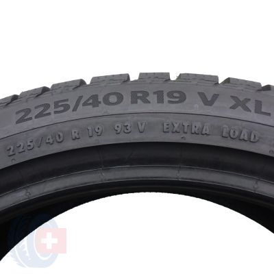 4. 2 x CONTINENTAL 225/40 R19 93V XL WinterContact TS860S Zima 2019 7,8mm