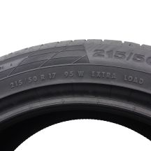 2. 1 x CONTINENTAL 215/50 R17 95W XL ContiSportContact 5 Lato 2021 Jak Nowa