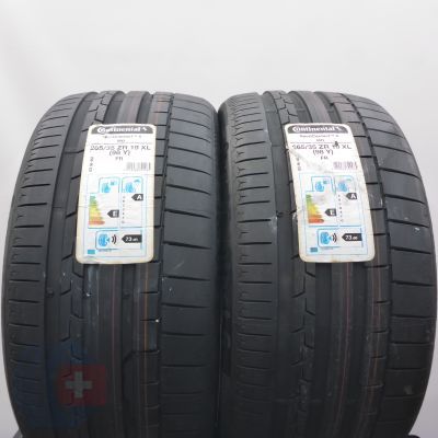 Opony 265/35 R19 2x CONTINENTAL 98Y XL MO SportContact6 Letnie 2017, 2018 Nieużywane