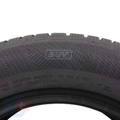 9. 4 x CONTINENTAL 195/70 R16 94H WinterContact TS850P SUV Zima 2015 7,8-8mm