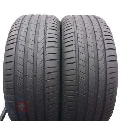 4. Opony 225/45 R17 4x PIRELLI 94Y XL Cinturato P7 BMW Letnie 2022, 2023 Jak Nowe Nieużywane