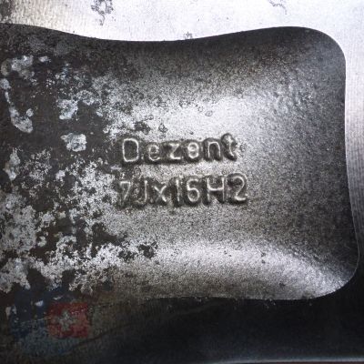 9. 4 x Alufelgi 16 AUDI MERCEDES 5x112 7J ET35 Dezent Germany A4 A6 C-Klasse SLK 