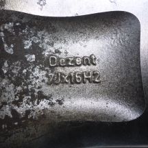 9. 4 x Alufelgi 16 AUDI MERCEDES 5x112 7J ET35 Dezent Germany A4 A6 C-Klasse SLK 