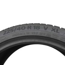 3. 1 x CONTINENTAL 225/40 R18 92V XL WinterContact TS870P Zima 7mm 2021 Jak Nowe