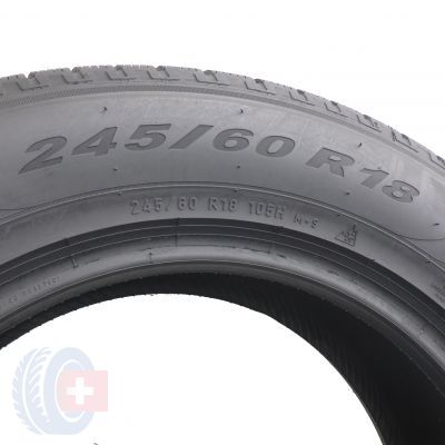 6. 2 x PIRELLI 245/60 R18 105H Scorpion Winter Zima  7-7.5mm