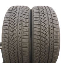 3. 4 x CONTINENTAL 215/55 R18 99V XL WinterContact TS850P Zima 2021 Jak Nowe 7,2-7,8mm