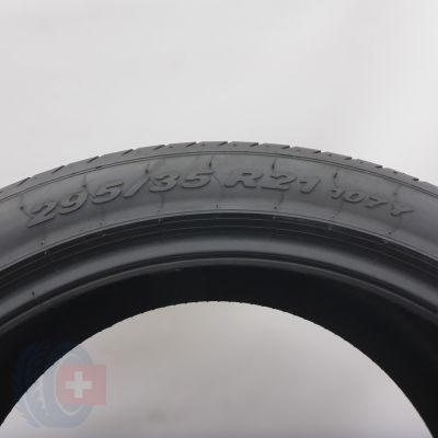 4. Opony 295/35 R21 2x PIRELLI 107Y XL N1 PZero Letnie 2015 6,3mm