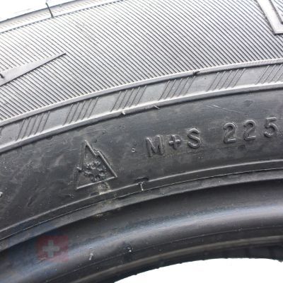 2. Opony 225/55 R19 2x NOKIAN 103V XL WR SUV4 Zimowe 2019 Jak Nowe 8-8,2mm