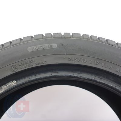 5. Opony 245/45 R17 2x CONTINENTAL 99H XL ContiWinterContact TS830 P Zimowe 2018  7,5mm