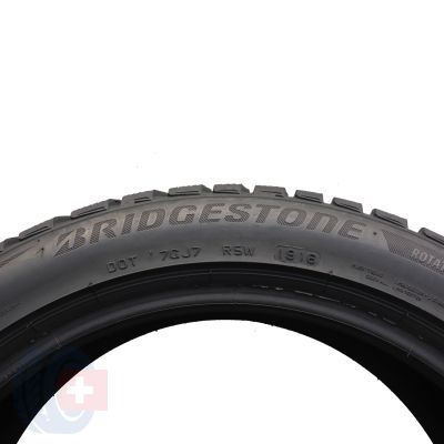 6. 4 x BRIDGESTONE 225/45 R18 95H XL A0 Blizzak LM-32 Zima 2015, 2016 6,2-6,8mm