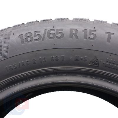 3. 1 x CONTINENTAL 185/65 R15 88T XL WinterContact TS860 Zima 2020 5,8mm