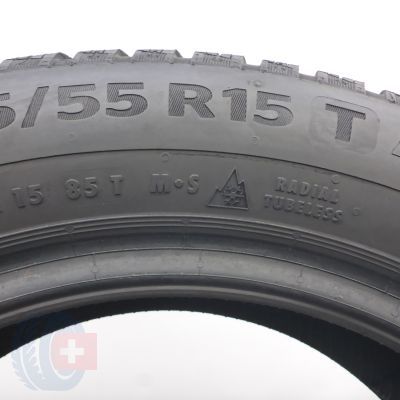 2. Opony 195/55 R15 2x CONTINENTAL 85T WinterContact TS860 Zimowe 2021 7,8-8mm