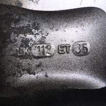 8. 4 x Alufelgi 16 AUDI MERCEDES 5x112 7J ET35 Dezent Germany A4 A6 C-Klasse SLK 