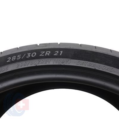 6. 4 x MICHELIN 285/30 ZR21 100Y XL PilotSport 4S Lato 2021 5,5-6,5mm