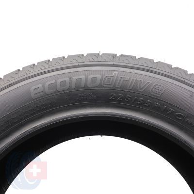 8. Opony 225/55 R17C 4x DUNLOP 109/107H MO-V Econodrive Letnie 2024 Jak Nowe Nieużywane
