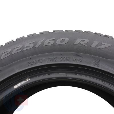 3. 1 x PIRELLI 225/60 R17 99H A0 Sottozero 3 Winter Zima 2020 6,5mm