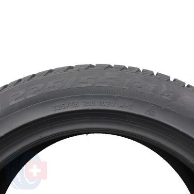 6. 4 x PIRELLI 225/55 R18 102V XL Winter Sottozero 3 A0 Zima 2022 NIEUŻYWANE 