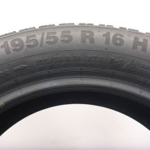 4. Opona 195/55 R16 1x CONTINENTAL 87H ContiWinterContact TS 850 Zimowa 2015 6,5mm