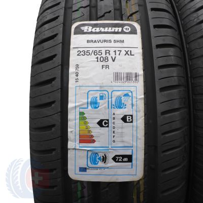 4. Opony 235/65 R17 2x BARUM 108V XL Bravuris 5HM Letnie 2019 Jak Nowe NIEUŻYWANE