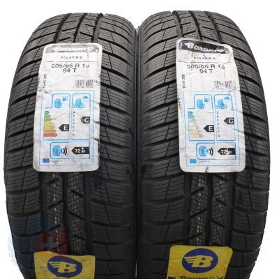 Opony 205/65 R15 2x BARUM 94T Polaris 5 Zimowe 2018 Jak Nowe