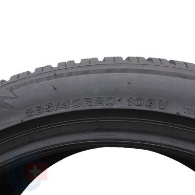 5. 2 x BRIDGESTONE 285/40 R20 108V Blizzak LM005 Zima 2022 5,8mm