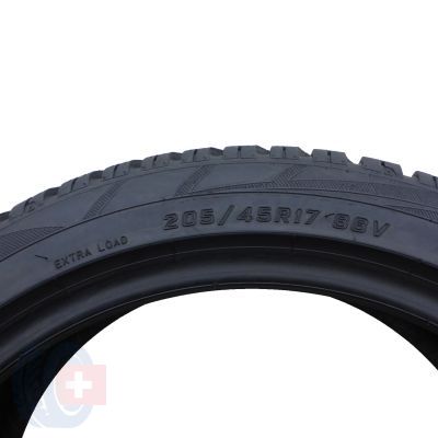 5. 2 x FALKEN 205/45 R17 88V XL EuroWinter HS01 Zima 2018/20 7,2-7,5mm Jak Nowe