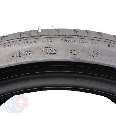 5. Opona 225/40 R18 1x PIRELLI 92Y XL PZero PZ4 KS Letnia 2022 Jak Nowa 6,8mm