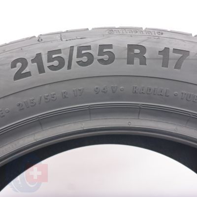 2. Opona 215/55 R17 1x CONTINENTAL 94V ContiPremiumContact5 Letnia 2018 Jak Nowa Nieużywana