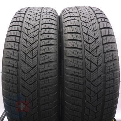 3. Opony 225/60 R18 4x PIRELLI 104H XL Winter Sottozero 3 BMW Zimowe 2023 8mm Jak Nowe