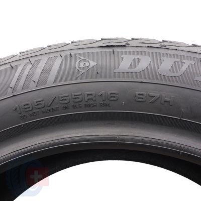 3. 1 x DUNLOP 195/55 R16 87H Winter Trail Zima 2021 Jak Nowa