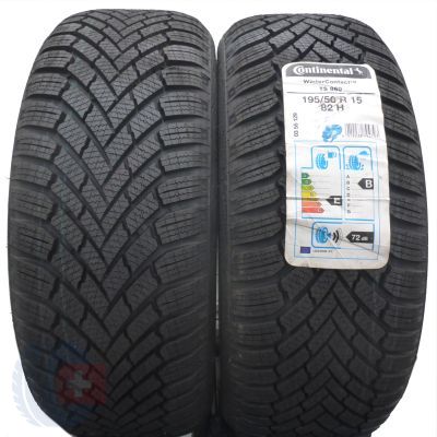 2 x CONTINENTAL 195/50 R15 82H WinterContact TS 860 Zima 2019 Jak Nowe NIEUŻYWANE