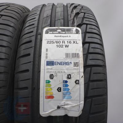 2. Opony 225/60 R16 2x UNIROYAL 102W XL RainExpert 5 Letnie 2021 