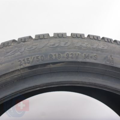 6. Opony 215/50 R18 2x PIRELLI 92V Cinturato Winter WTC2 Zimowe 2022  6. Opony 215/50 R18 2x PIRELLI 92V Cinturato Winter WTC2 Zimowe 2022