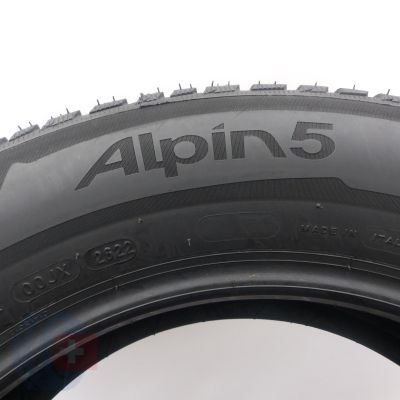 4. Opona 215/65 R17 1x MICHELIN 99H Alpin 5 Zimowa 2022 Jak Nowa