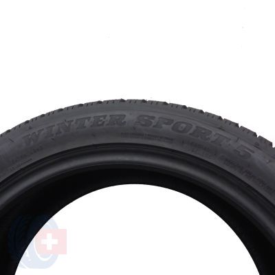 6. 2 x DUNLOP 245/45 R18 100V WinterSport 5 Zima 2021 6,4-6,7mm