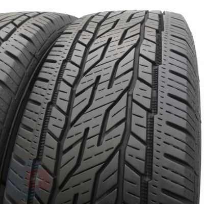 3. 2 x CONTINENTAL 225/65 R17 102H ContiCrossContact LX2 Lato M+S 2016 6,7mm