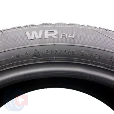 7. Opony 215/50 R18 4x NOKIAN 92V WR A4 Zimowe 2019 Nieużywane