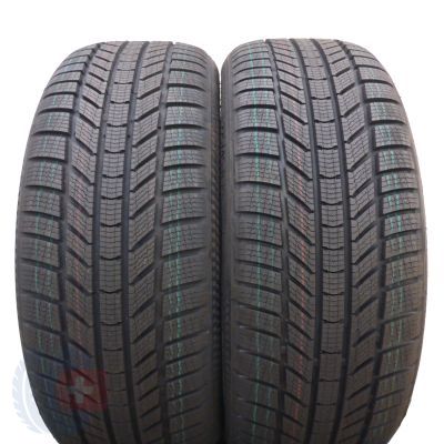 4. 4 x CONTINENTAL 225/45 R19 96V XL WinterContact TS870P Zima 2022 Jak Nowe