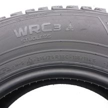 6. Opony 215/75 R16C 2x NOKIAN 116/114S WRC3 Zimowe 2017 7,8-8mm