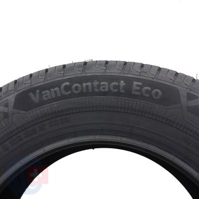 6. 2 x CONTINENTAL 195/70 R15C 104/102R VanContact Eco Lato 2021 Jak Nowe