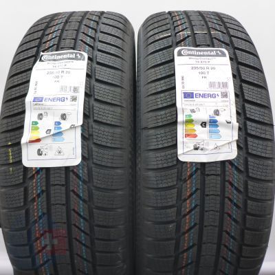 5. Opony 235/50 R20 4x CONTINENTAL 100T WinterContact TS870P Zimowe 2024 Jak Nowe Nieużywane