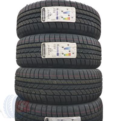 Opony 215/60 R17 4x CONTINENTAL 96H 4x4 WinterContact Zimowe 2021 Nieużywane 