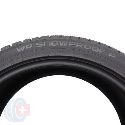 7. Opony 245/40 R18 4x NOKIAN 97V XL WR Snowproof P Zimowe 2022 7,8-8,2mm JAK NOWE 