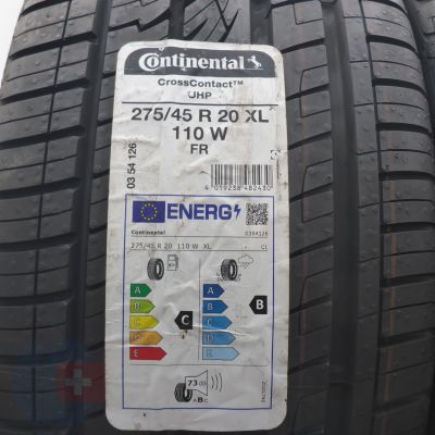 2. Opony 275/45 R20 2x CONTINENTAL 110W XL CrossContact Letnie 2022 Nieużywane 2. Opony 275/45 R20 2x CONTINENTAL 110W XL CrossContact Letnie 2022 Nieużywane