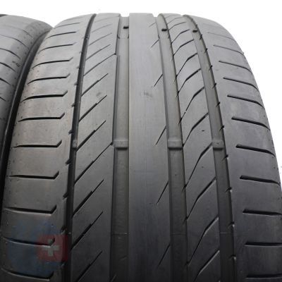 3. Opony 255/40 ZR20 2x CONTINENTAL 101Y XL N0 ContiSportContact 5 Letnie 2020 6.2mm