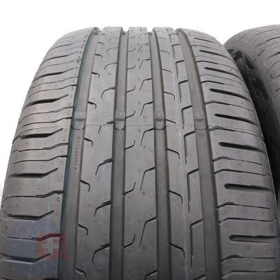 2. Opony 225/55 R16 2x CONTINENTAL 95V EcoContact6 Letnie 2020 6,5-6,8mm